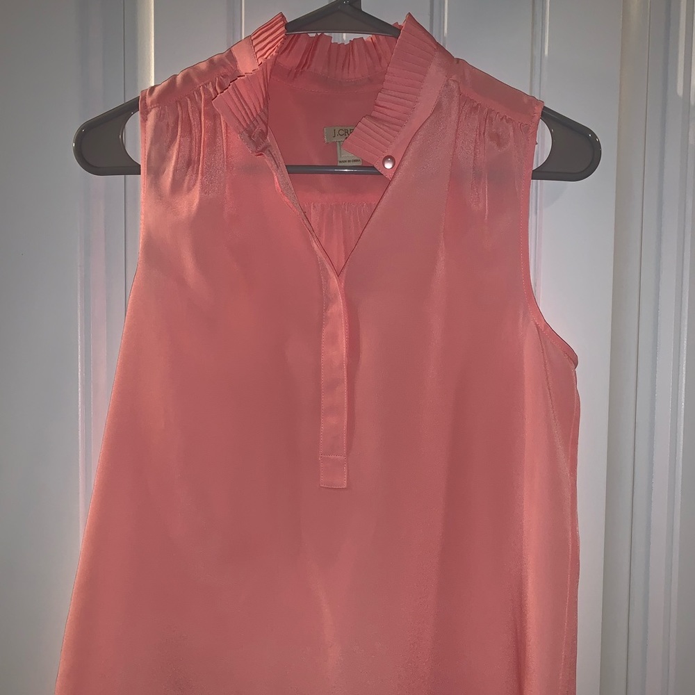 Pink J. Crew tank